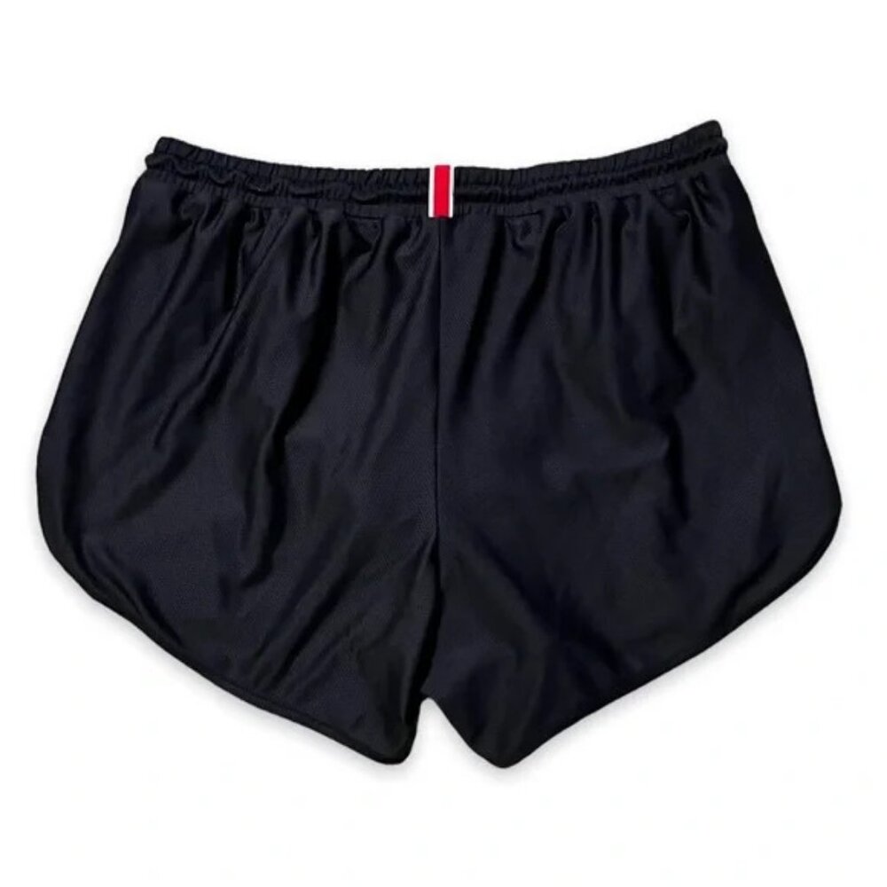 Tracksmith 2.09 Mesh Running Shorts Van Cortlandt Grand Black Lined Large